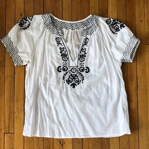 Embroidered Top